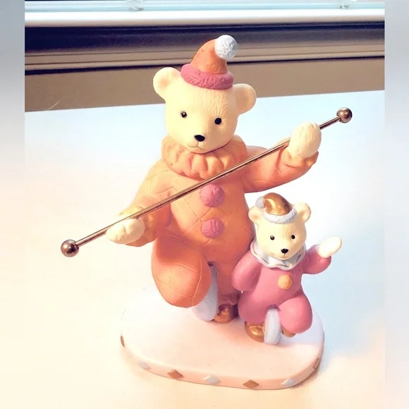 Vtg Avon Fine Collectibles Magnificent Porcelain Circus Bears - Picture 11 of 16